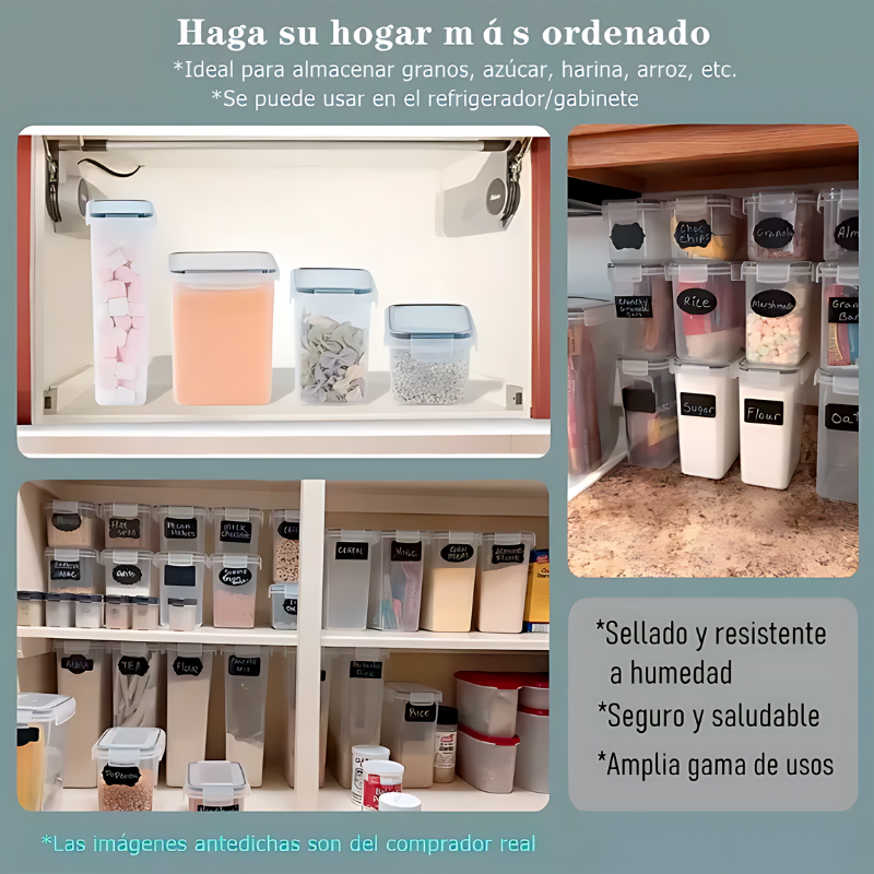 Set De 14 Envases Herméticos Tupper