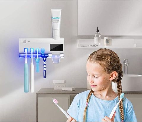 Soporte Esterilizador De Cepillos De Dientes